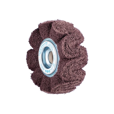 Pferd 6" X 2" POLINOX Unmounted Flap Wheel - 1" AH - PNG Type - 100 Grit 43030